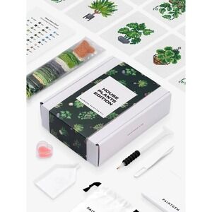 PaintGem House Plants Edition Diamond Painting Kit 16 Botanical Designs NEW